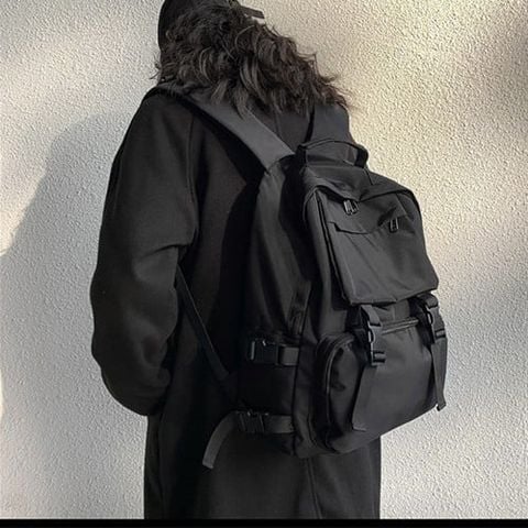 Balo thời trang chất liệu vải dù chống nước, chống sock laptop 15.6 inch cao cấp CHENNY BAG