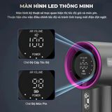  Quạt cầm tay tốc độ cao (Handleld Fan) màn hình LED, (100 - speed) dung lượng cao 4000 mAh GS1 