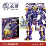  Đồ chơi lắp ráp: bộ sưu tập INFINITE MECH (High powered Mech) ~300pcs, 6+ages, No. FC1521-1528 