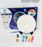  Tô Màu Tranh 3D: PHI HÀNH GIA (Có kèm khay trưng bày) - 7011 (857-599) 