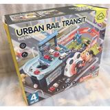  Đồ chơi vận động : ĐỒ CHƠI ĐƯỜNG ĐUA Ô TÔ URBAN RAIL TRANSIT – BỘ THÀNH PHỐ GIAO THÔNG ĐA TẦNG, 3ages+, No. T904A 