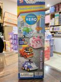  Đồ chơi nhập vai _ Đội Poli 4 xe cứu hộ Robocar Hero No. 868-15A 3Ages+ 
