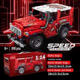  Đồ chơi mô hình : Bộ Lắp Ráp Xe Địa Hình Off-Road–Tỉ lệ 1:14, 6ages+,768-910pcs, No. 9056-1,2,3,4,5 