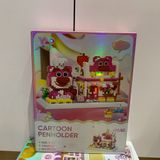  Đồ chơi lắp ráp : bộ xếp hình hộp bút nhiều nhân vật, 1296-1465pcs, +14ages, Model P1152,3,4,5,6,7 