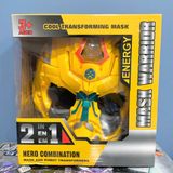  Đồ chơi nhập vai: Mặt nạ biến hình Transformers Bumblebee, 3ages+, No JS1 