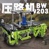  Đồ chơi lắp ráp : Bộ xếp khối Xe lu đường (road-roller) 494 chi tiết, 6+ages, No. 91004 