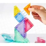 Đồ chơi giáo dục : Bộ Xếp Hình Nam Châm Tangram 3D, 3+ages, No. YY-20 