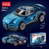  Đồ chơi mô hình : BỘ LẮP RÁP Ô TÔ TỐC ĐỘ - XE DÂY CÓT, 6ages+, No. 9140 