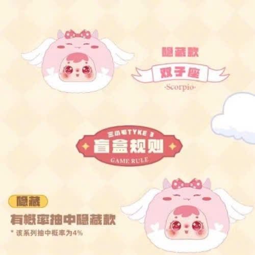  BLINDBOX SAMUEL : Blindbox Samuel 12 cung hoàng đạo ( hàng có sẵn ) 