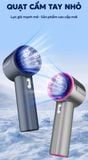  Quạt cầm tay tốc độ cao (Handleld Fan) màn hình LED, (100 - speed) dung lượng cao 4000 mAh GS1 