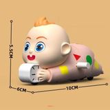  Đồ chơi lên dây cót: Cậu bé Shin đẩy chiếc đồng hồ siêu cưng, 3+ages, No. 8860 