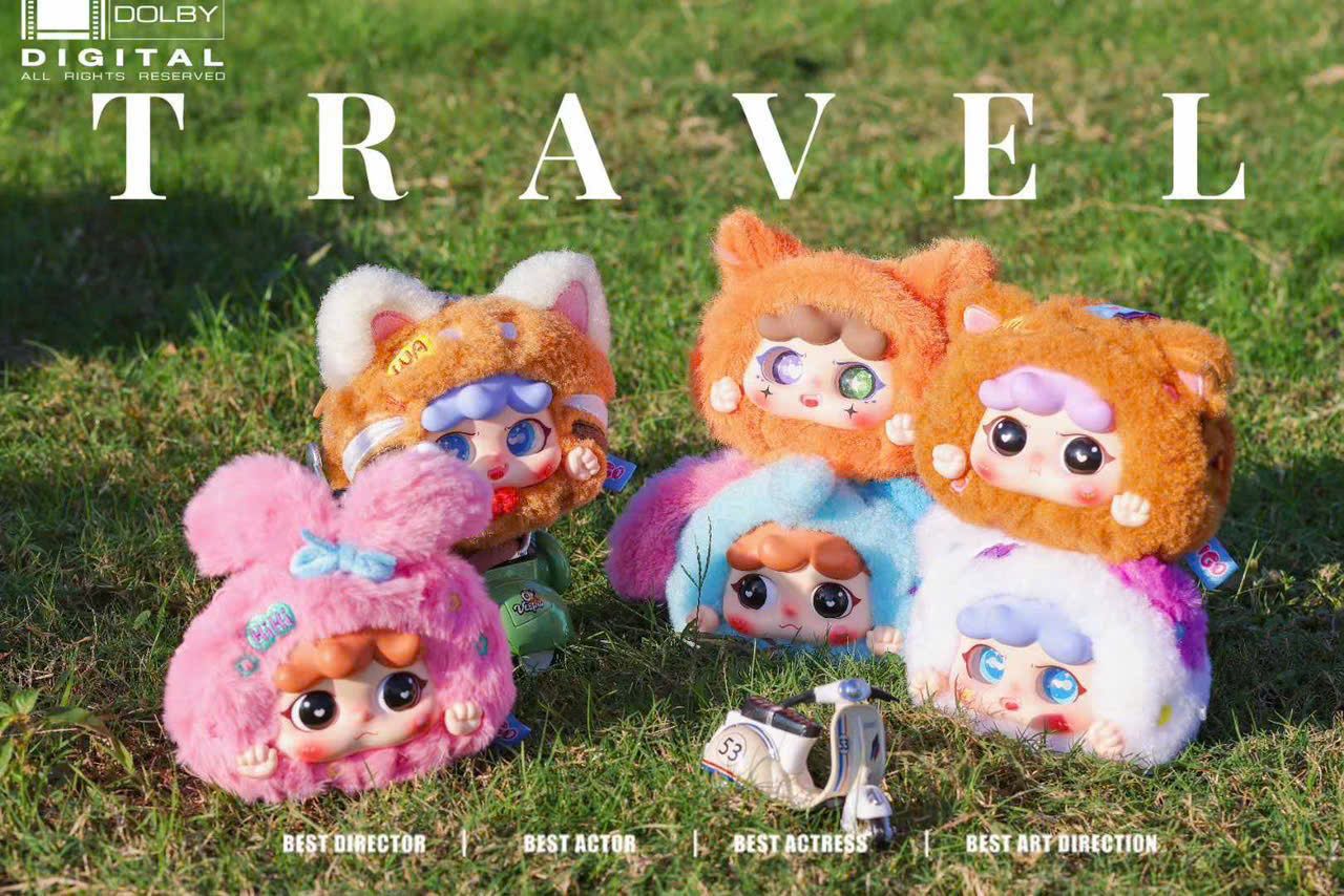  BLINDBOX MIGO : Migo Let's Travel Together ( hàng có sẵn ) 