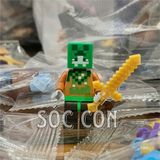  (ĐỌC MÔ TẢ) Đồ chơi lắp ráp : Combo 30 túi lắp ráp mô hình Minecraft mini kèm phụ kiện ( có 4 mẫu ) 