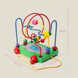  Hộp xe gỗ mê cung luồn hạt hình thú [Trailer circles bead labyrinth], +3ages, No. YDL1035 