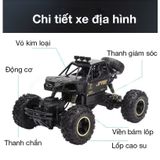  Đồ chơi vận động: Xe địa hình điều khiển từ xa Rock Crawler 1:16 - Chinh phục mọi địa hình, No. 6141 