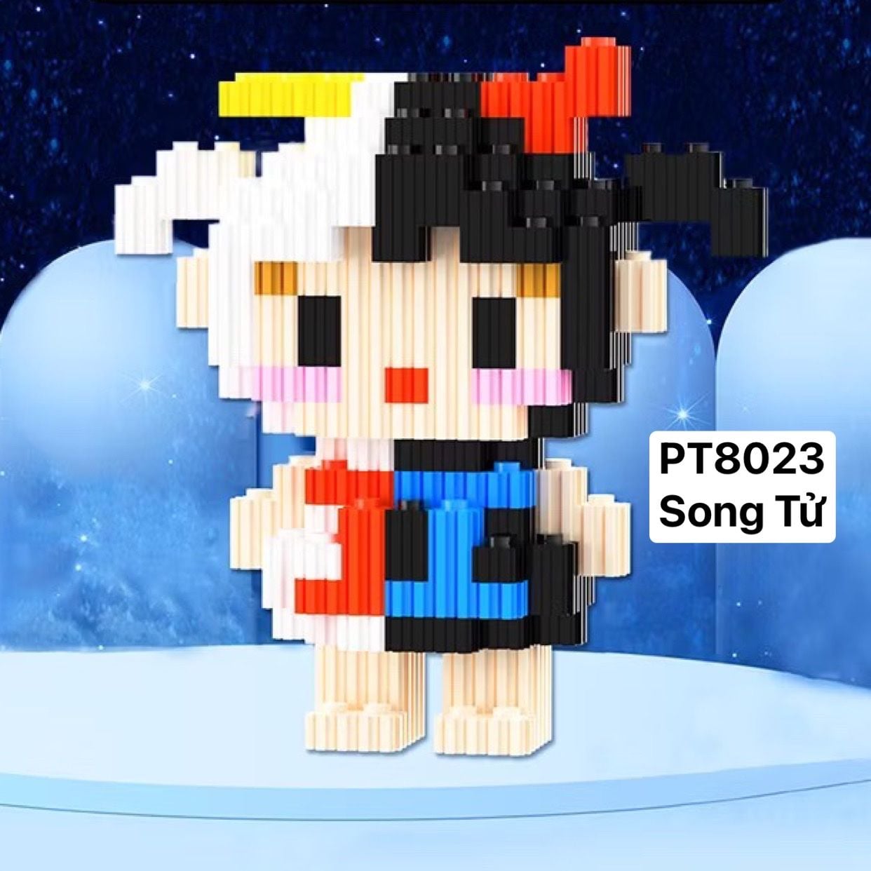  Đồ chơi lắp ráp : Lắp ráp mini XINZ Constellation_ 12 Cung hoàng đạo 