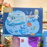  Đồ chơi nhập vai _ Bộ xe cứu thương Kèm phụ kiện (Ambulance car) dùng pin No. H325A 