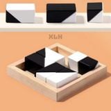  Đồ chơi giáo dục: Bộ xếp hình HIDDEN khối nhựa theo đề tài trên thẻ giúp trẻ phát triễn trí tuệ, 3+ages, No. ME-149 