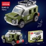  Đồ chơi mô hình : BỘ LẮP RÁP Ô TÔ TỐC ĐỘ - XE DÂY CÓT, 6ages+, No. 9140 