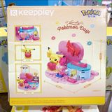 Đồ chơi mô hình : Bộ lắp rắp KEEPPLEY, BST POKEMON, 6+ages, No. K20218,19,20,25 