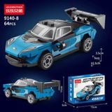  Đồ chơi mô hình : BỘ LẮP RÁP Ô TÔ TỐC ĐỘ - XE DÂY CÓT, 6ages+, No. 9140 