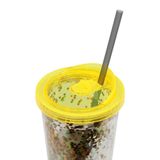  Ly Ống Hút Hai Lớp Gấu Aka - Thỏ Bảy Màu 