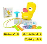  Đồ chơi vận động : Bộ vịt phóng và bắt đĩa bay tung hứng vui nhộn, 3ages+, No. 201-1Y, 201Y 
