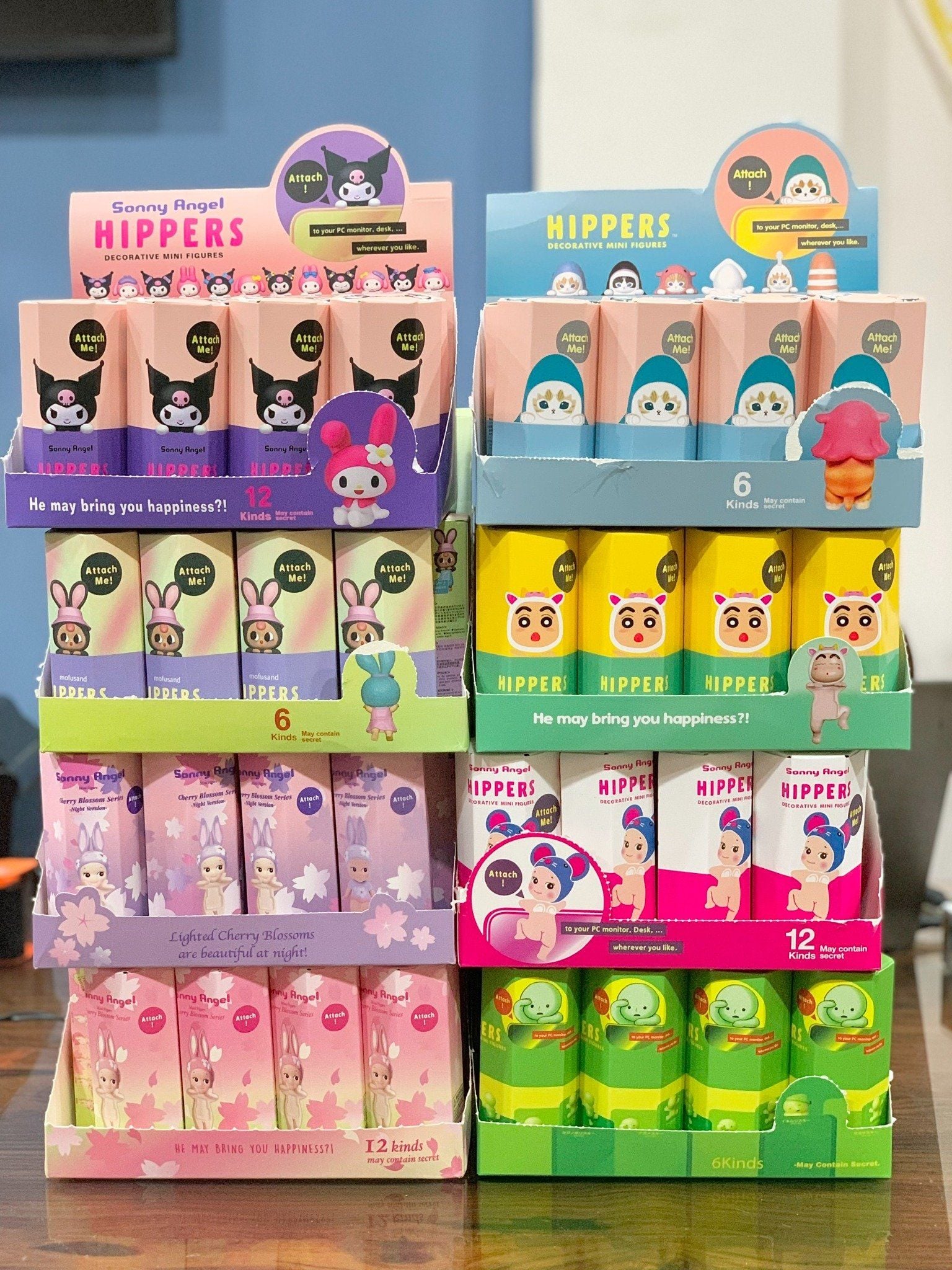  Đồ chơi mô hình : bộ sưu tập mô hình Sonny Angel, phụ kiện gắn điện thoại, laptop siêu đáng yêu 