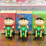  Đồ chơi vận động : Cậu bé Shin đạp xe (lên dây cót), 3+ages, No. 002 ( GIAO MÀU NGẪU NHIÊN ) 