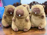  Thú bông: Chuột Capybara Dễ thương, kt 30cm, loại bông nhập khẩu rất mịn màng và mềm mại 