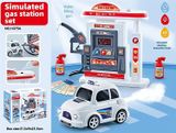  Đồ chơi vận động : Xe ô tô mô hình trạm xăng mini có đèn nhạc No. H375A 