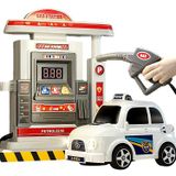  Đồ chơi vận động : Xe ô tô mô hình trạm xăng mini có đèn nhạc No. H375A 