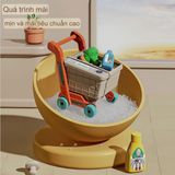  Đồ chơi nhập vai: Xe đẩy bếp có thể tháo rời và giả lập nấu ăn vui vẻ, 3+ages, No. 928 