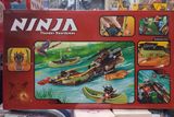  Đồ chơi lắp ráp : Bộ NINJA Thunder Swordsman (Tuần tra đầm lầy trên tàu Destiny's Shadow) 378pcs , 6ages+, No. 10581 