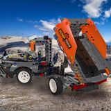  Đồ chơi lắp ráp : Bộ xếp khối Xe công trình ben (Dump truck) 500 chi tiết, 6+ages, No. 91001 