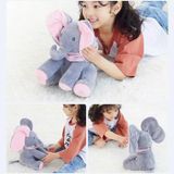  Thú bông dùng pin: Chú voi trốn tìm ú òa (peek-a-boo) có nhạc, 3ages+ 