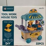  Đồ chơi nhập vai: Hộp dụng cụ tua-vít di động, 22pcs, +3ages, Model 800-146 