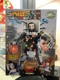  Đồ chơi lắp ráp : Bộ sưu tập SKIBIDI Can you survive 6Ages+ 470 mảnh ghép (4in1) 10 mẫu robot 