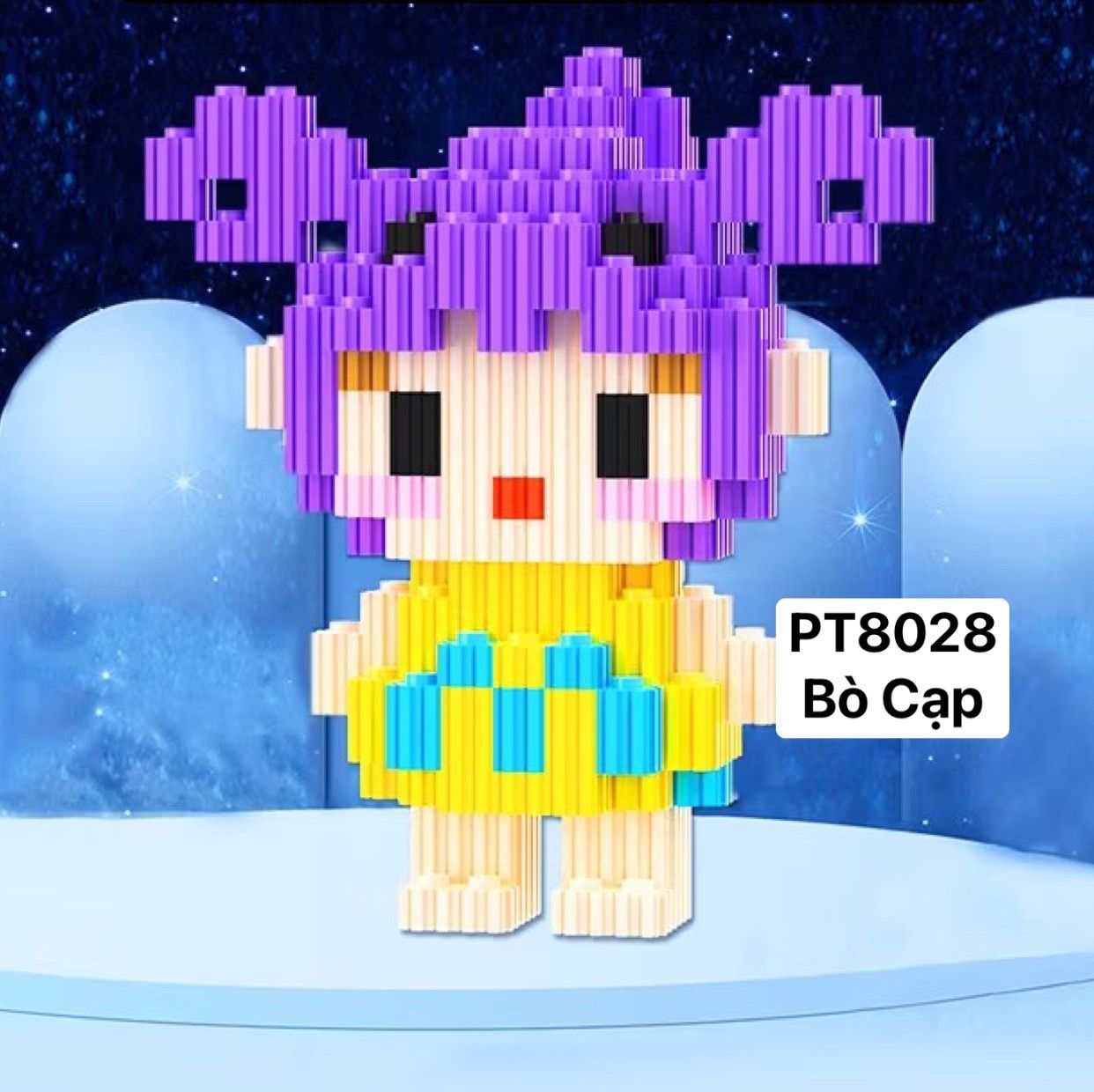  Đồ chơi lắp ráp : Lắp ráp mini XINZ Constellation_ 12 Cung hoàng đạo 