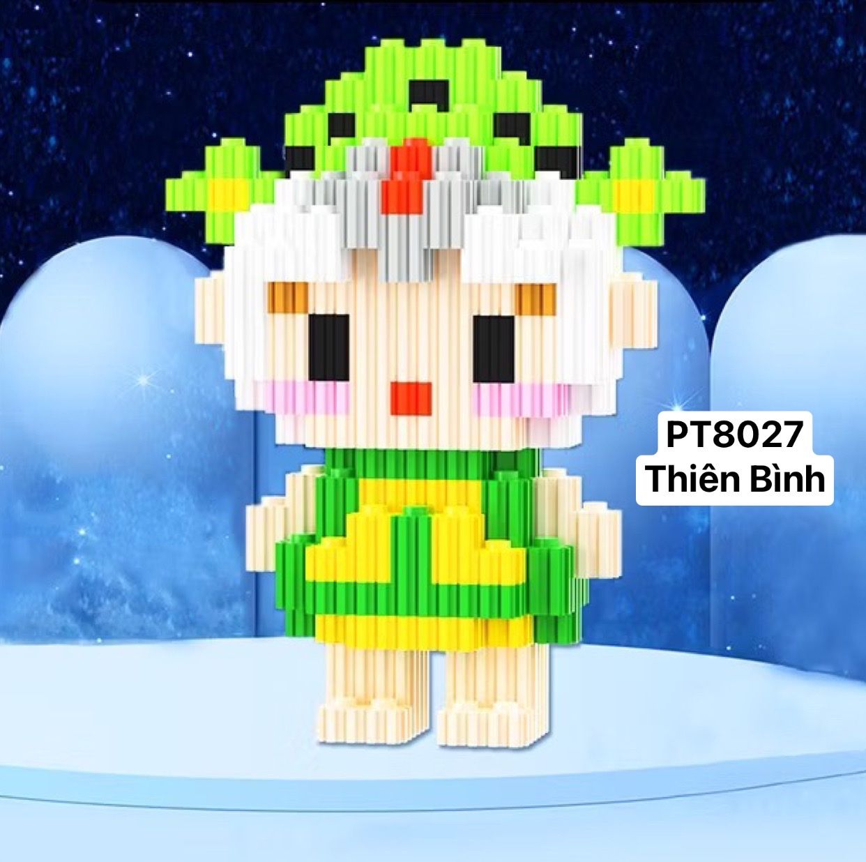  Đồ chơi lắp ráp : Lắp ráp mini XINZ Constellation_ 12 Cung hoàng đạo 