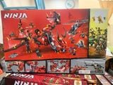  Đồ chơi mô hình : BỘ ĐỒ CHƠI LẮP RÁP NINJA THUNDER SWORDSMAN – RỒNG ĐỎ, 6ages+, No. 10938 