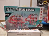  Mô hình garage bãi đậu xe ô tô và máy bay trực thăng DIY ASSEMBLY ( 3D kid cars) 88pcs 109x52x44 cm 5ages+ No. 130 