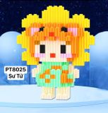  Đồ chơi lắp ráp : Lắp ráp mini XINZ Constellation_ 12 Cung hoàng đạo 