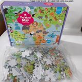 Đồ chơi lắp ghép: PUZZLE 180 MẢNH - THE WORLD MAP 4546 (6305) 