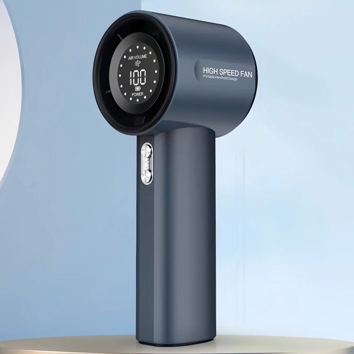  Quạt cầm tay tốc độ cao (Handleld Fan) màn hình LED, (100 - speed) dung lượng cao 4000 mAh GS1 