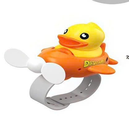  Quạt Mini Đeo Cổ Tay hình Vịt, Phi Hành Gia, Con Hổ No. BJJ968-1,2,3 
