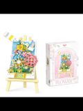  Đồ chơi lắp ráp : bộ xếp hình (mini block) Vườn hoa thơ mộng 1209pcs, 3ages+ No. P1283, P1282 