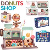  Đồ chơi nhập vai : Bộ đồ chơi cửa hàng donut và kẹo - Mini Candy Paradise - Donuts Shop, 3ages+, No. 777-8 
