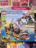  Đồ chơi lego: bộ lắp ghép xếp hình 724 pcs, 6ages+ No. MG1100 