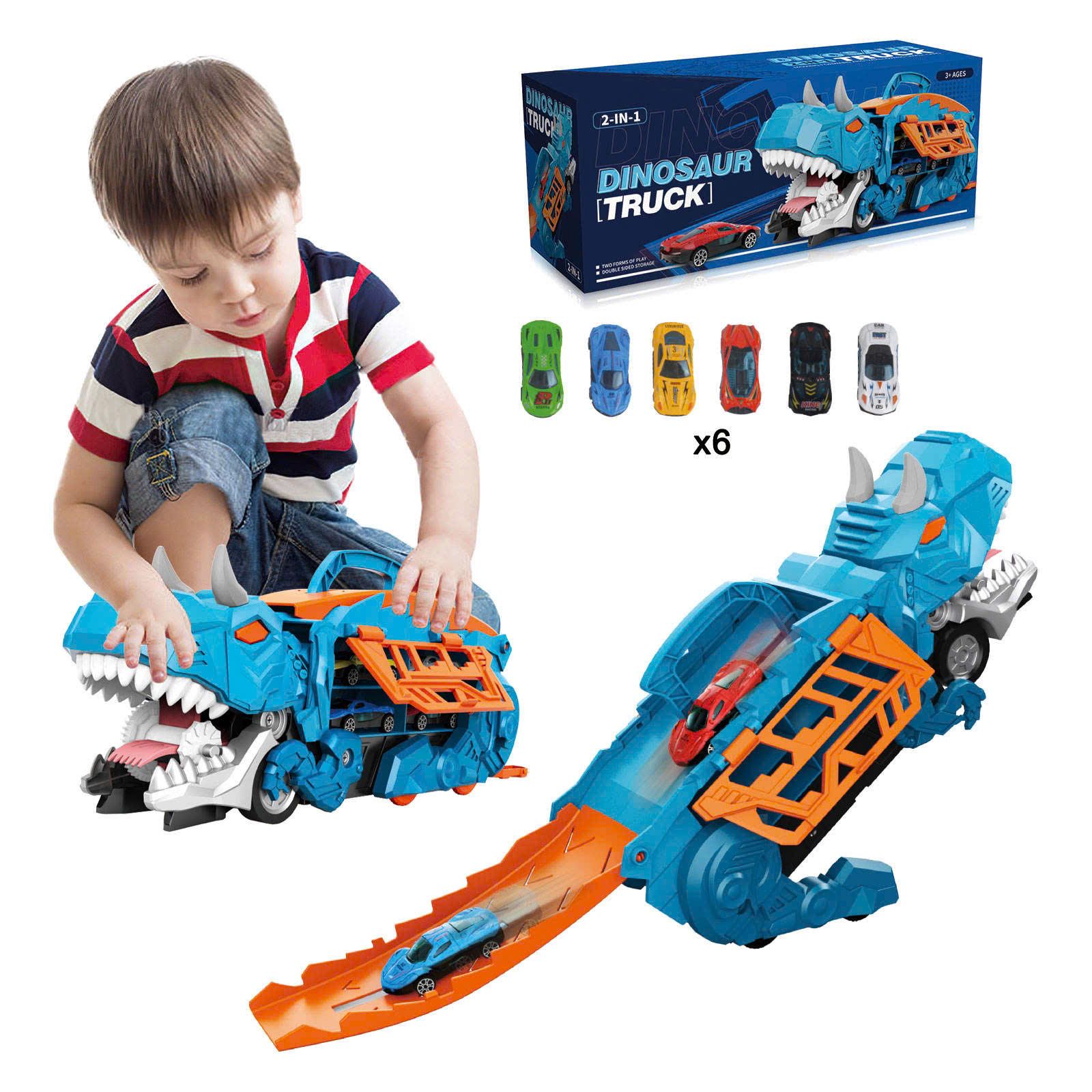  Đồ chơi vận động : DINOSAUR TRUCK – Xe tải Khủng Long 2in1 No. YM3388-3, YM3399-3 